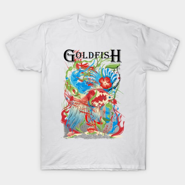 Gold Fish T-Shirt by suryas